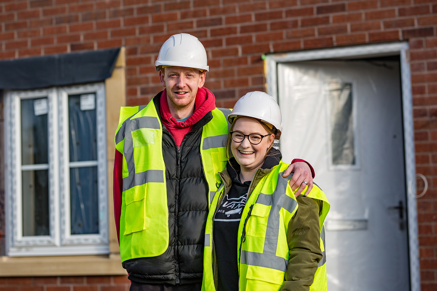 Young family returns to home village thanks to new Curo development