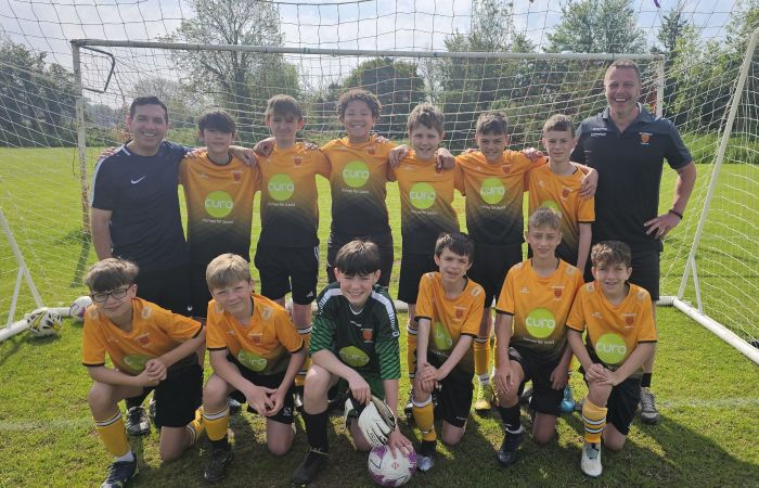 Curo sponsors Keynsham U13s and promises new sports field
